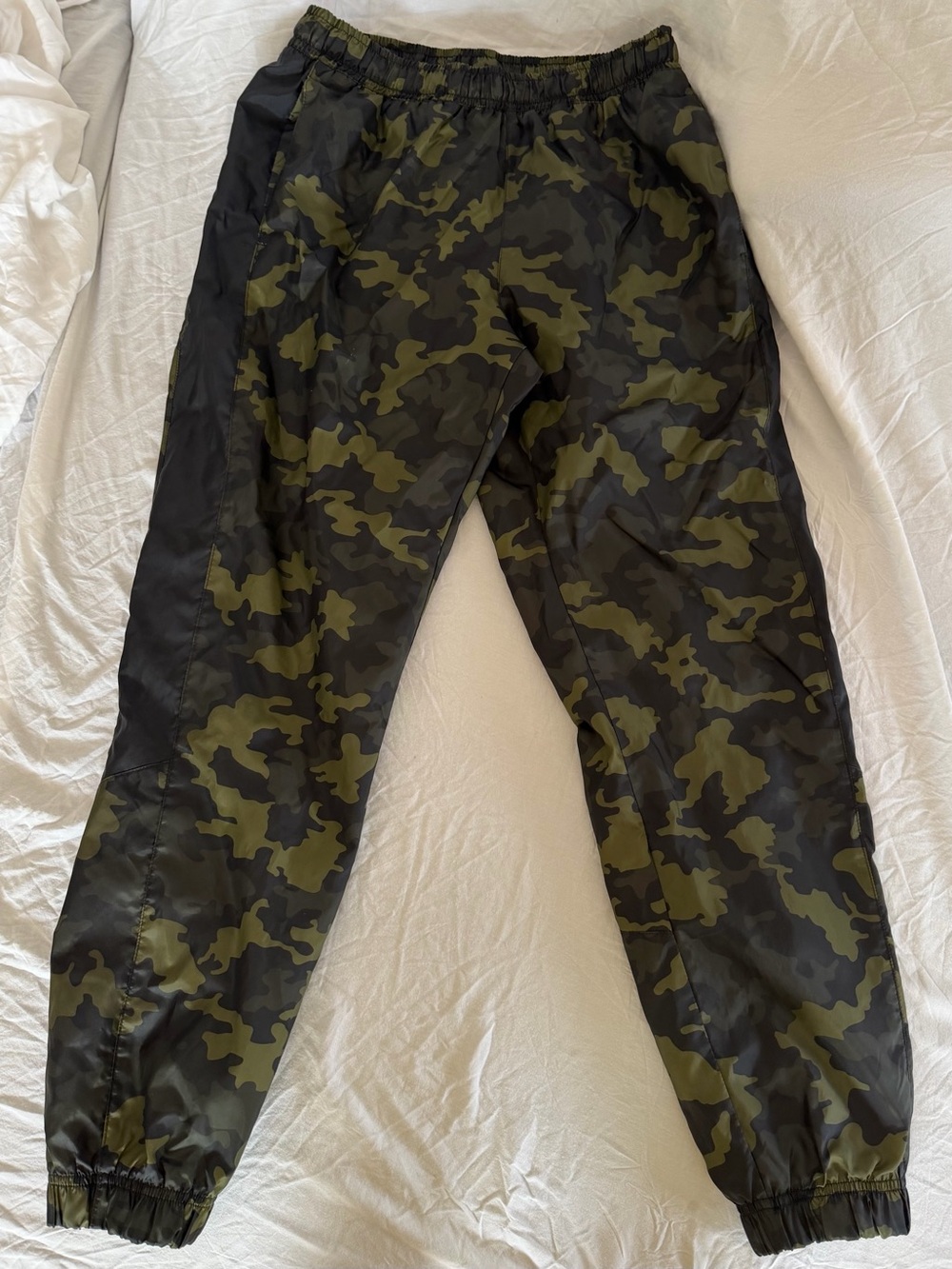 Men's Nike Olive Camo Track Pants -